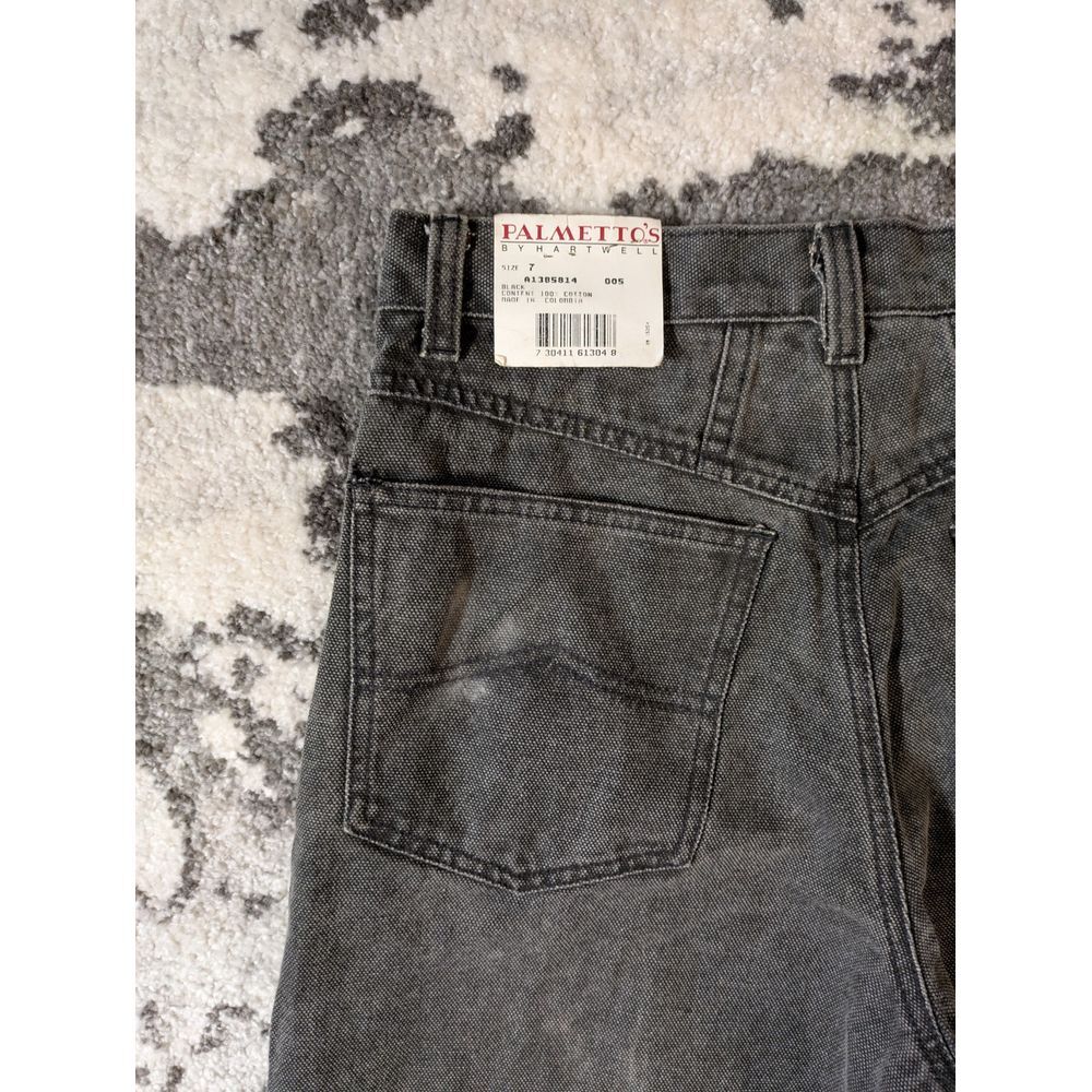 Vintage Palmettos High Rise Black Mom‎ Jeans Sz 7 Zip 80s 90s - Picture 5 of 10